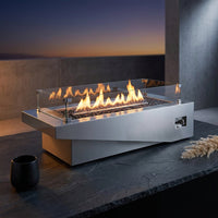 Ignis Atelier Linear Fire Table — Studio Shot