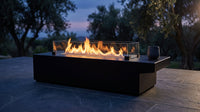 Ignis Atelier Linear Fire Table — Lifestyle
