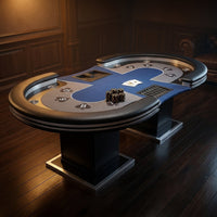 RoyalFlush Pro Dealer Poker Table — Studio Shot