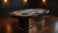 RoyalFlush Pro Dealer Poker Table — Lifestyle