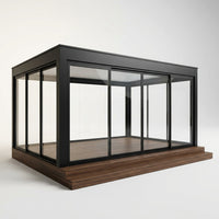 VetroHaus Panorama Glass Pavilion — Studio Shot