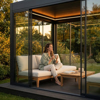 VetroHaus Panorama Glass Pavilion — Lifestyle